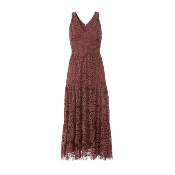 DRESS THE POPULATION X RTR REVOLVE Madelyn Lace Midi Dress Size S - Picture 5 of 9
